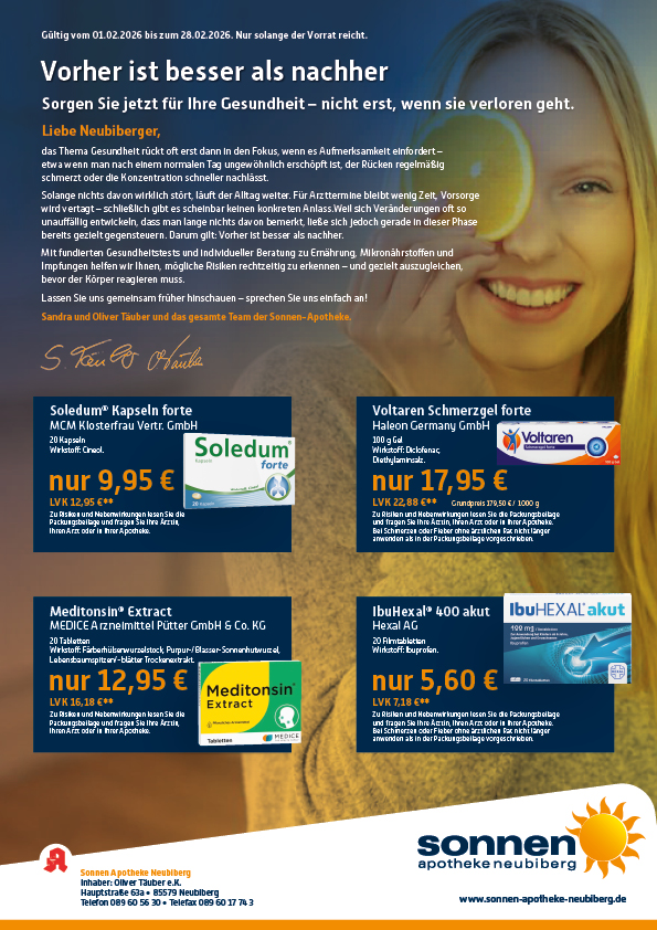 Slider Bild für Angebote