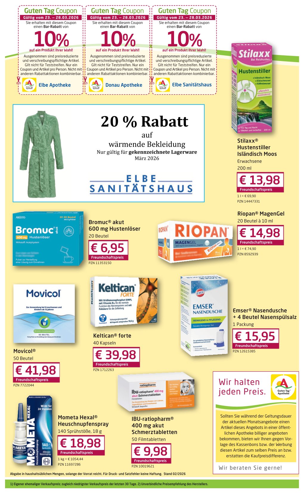 Slider Bild für Angebote