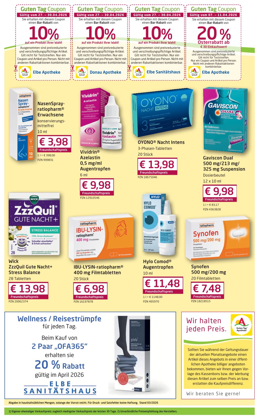 Slider Bild für Angebote