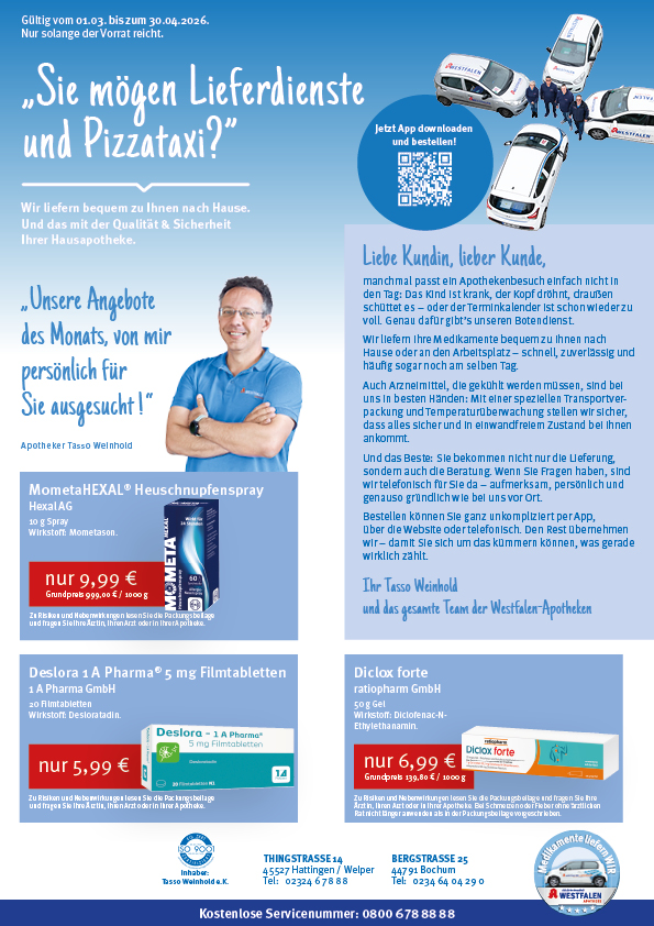 Slider Bild für Angebote