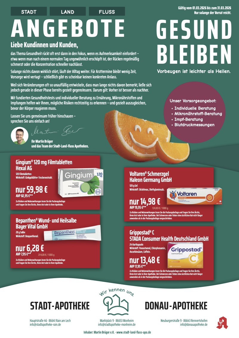 Slider Bild für Angebote